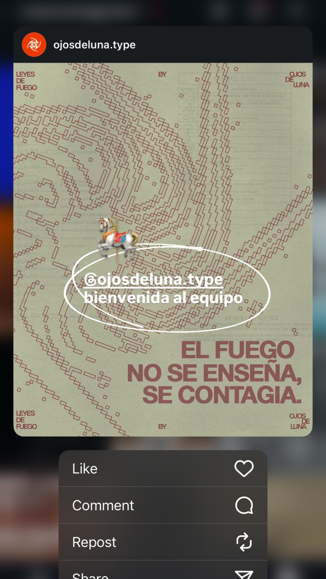 @ojosdeluna.type bienvenida al equipo
