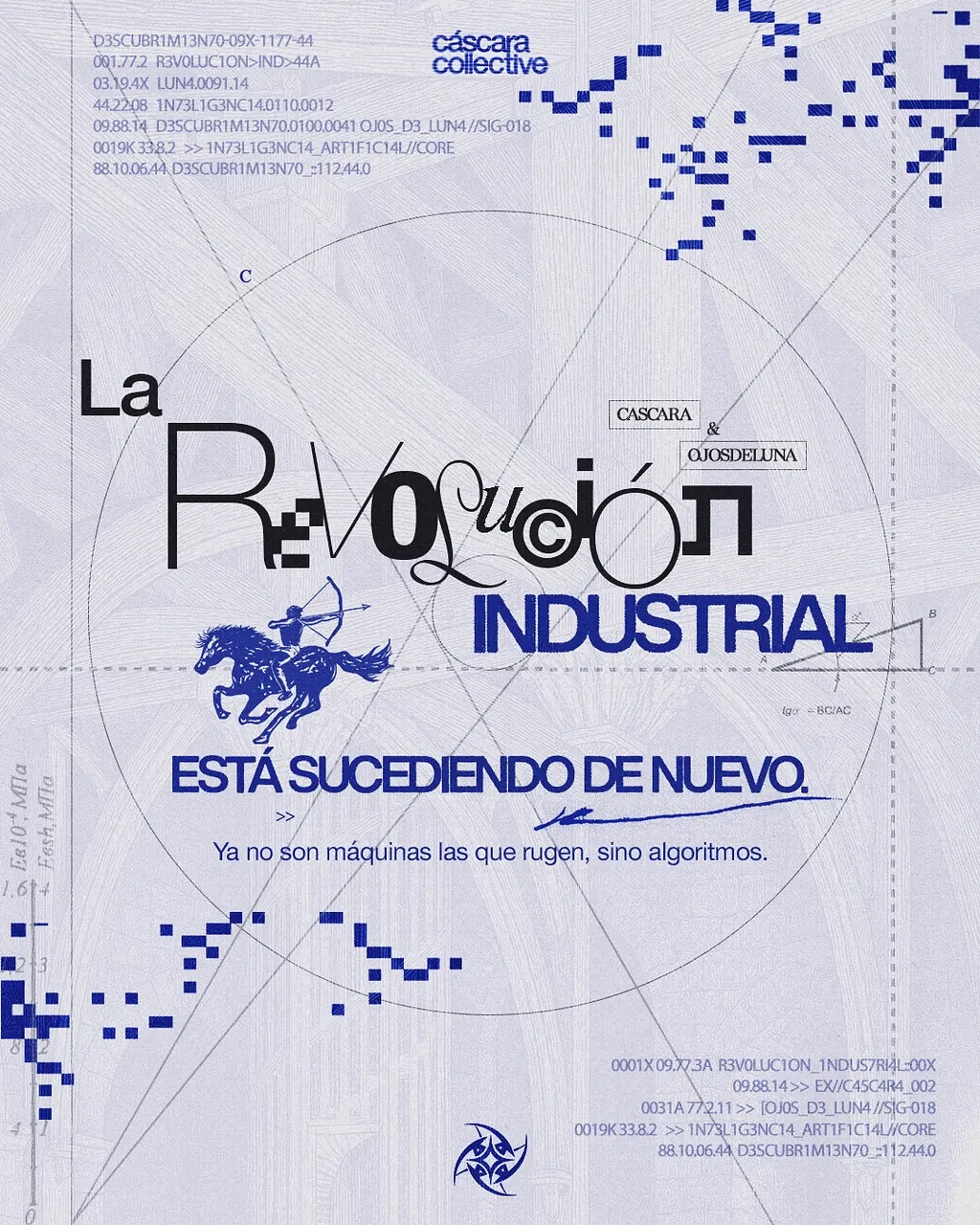 Revolución Industrial — pieza de Pauli con Cáscara